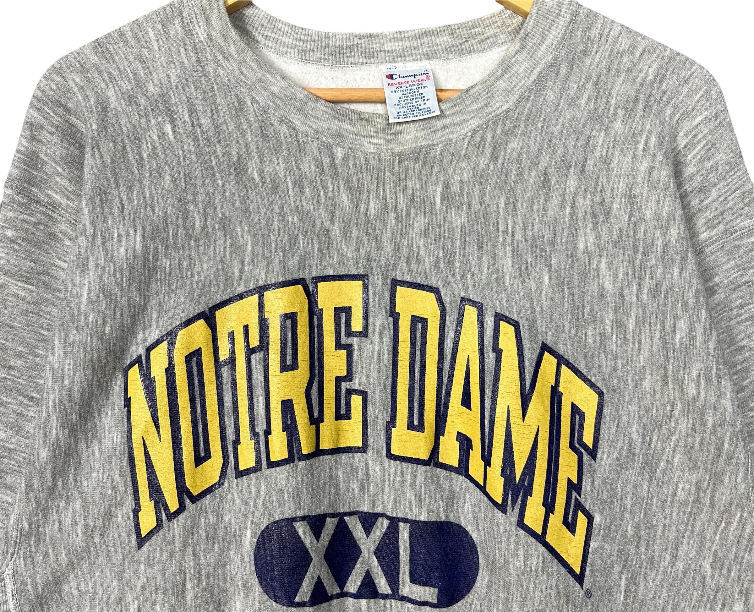 ヴィンテージ 90年代 チャンピオン リバースウィーブ ノートルダム大学
