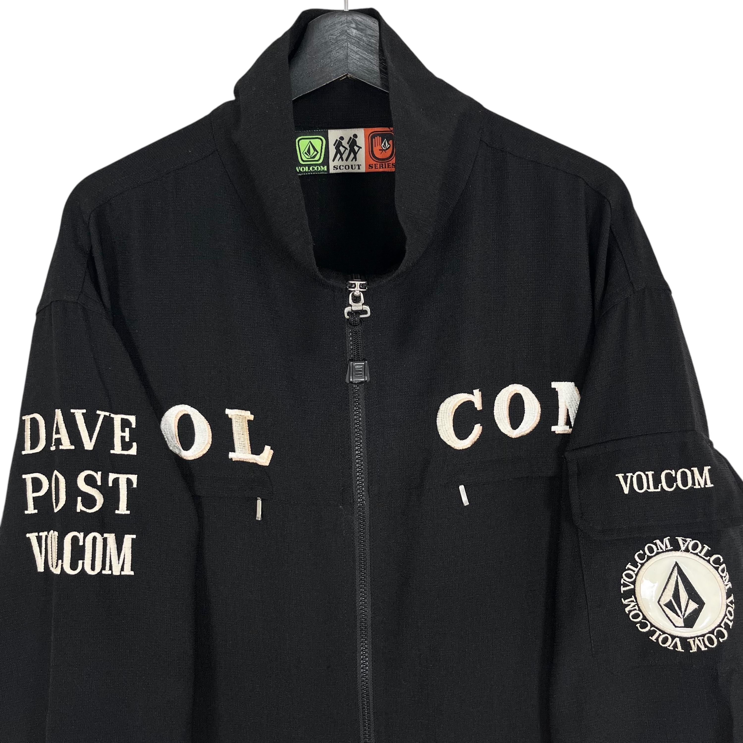 ジャケット・アウター 90s volcom nylon zip jacket made in USA 90s volcom nylon zip jacket メンズ