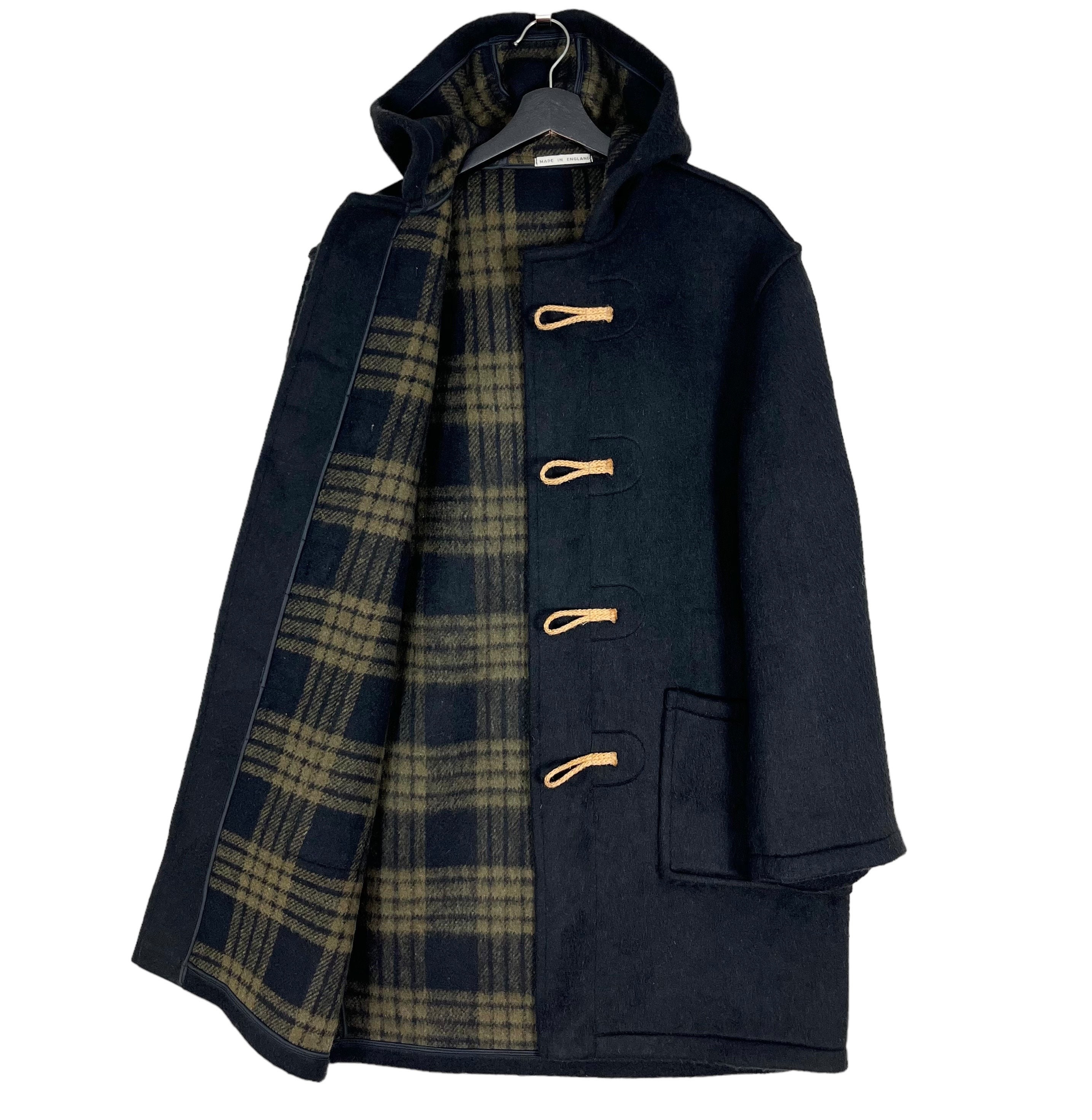 I am dork 90’s Duffle Coat　col-Dark navy I am dork 90's Duffle Coat col-Dark navy Men's Classic Fit