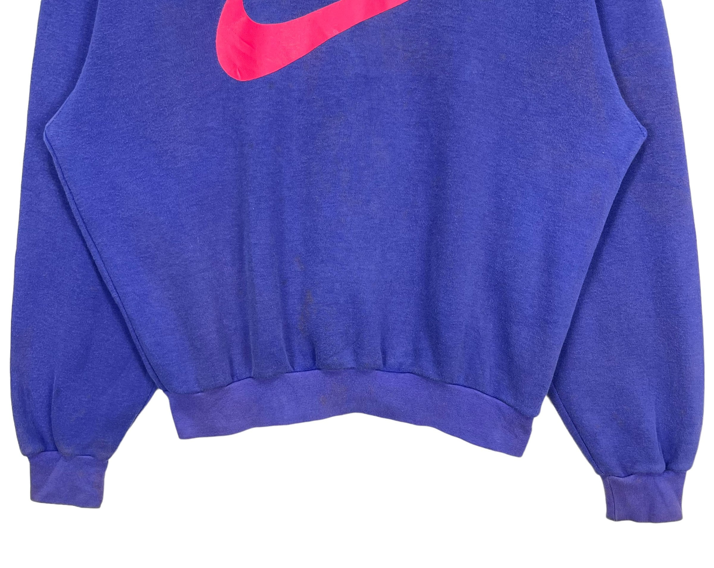 Vintage 90's Nike Big Logo Swoosh Jumper Crewneck Sweatshirt Vintage 90's Nike Big Logo Swoosh Jumper Crewneck Sweatshirt