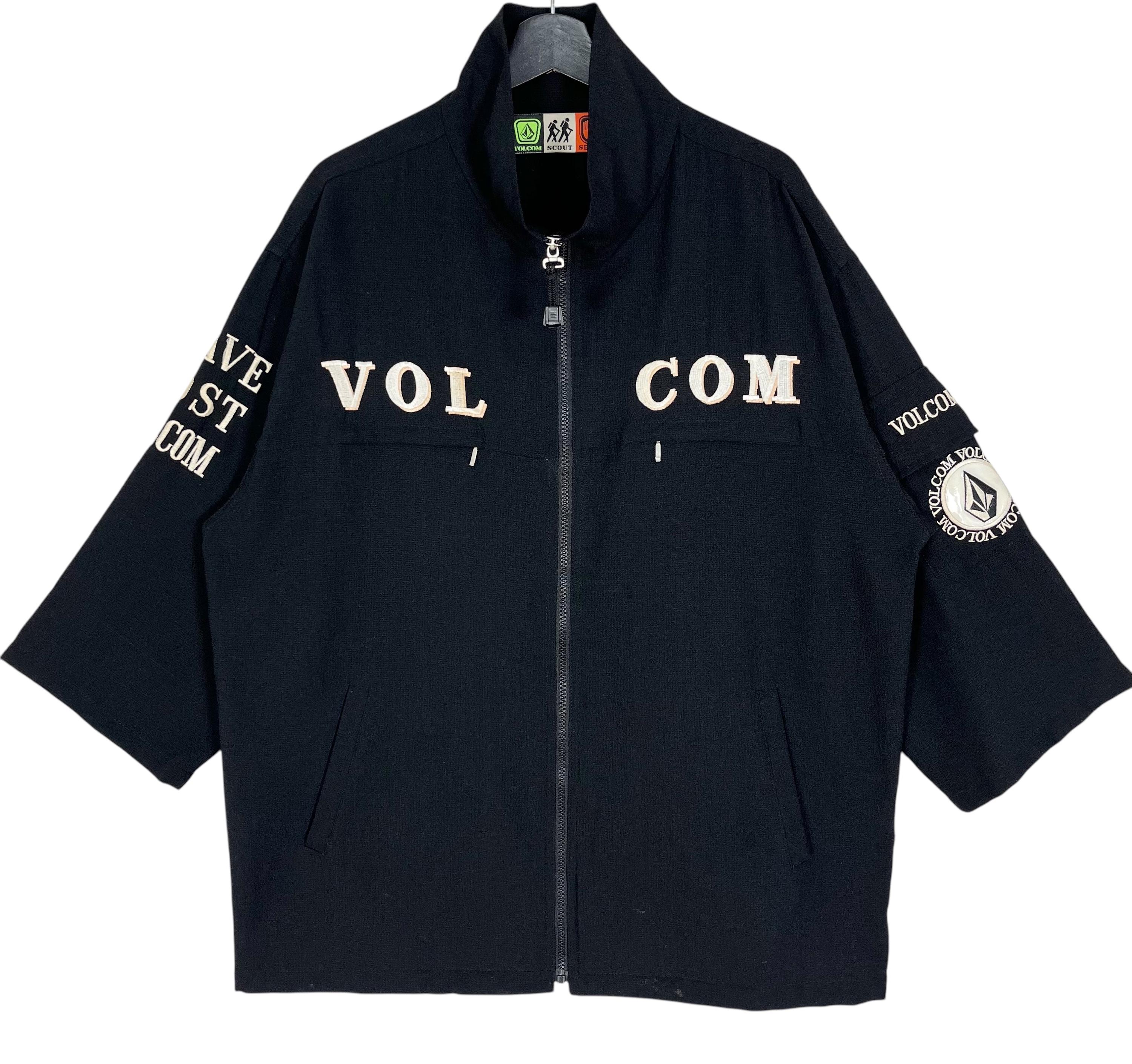 Vintage Volcom Scout Series Oversized Three Quarter Sleeve