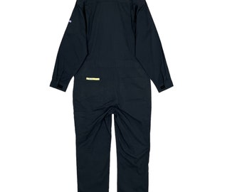 カナダ製 MERCURY RACING つなぎ 刺繍 ジャンプスーツ 黒 L カナダ製 MERCURY RACING つなぎ 刺繍 ジャンプスーツ 黒 L