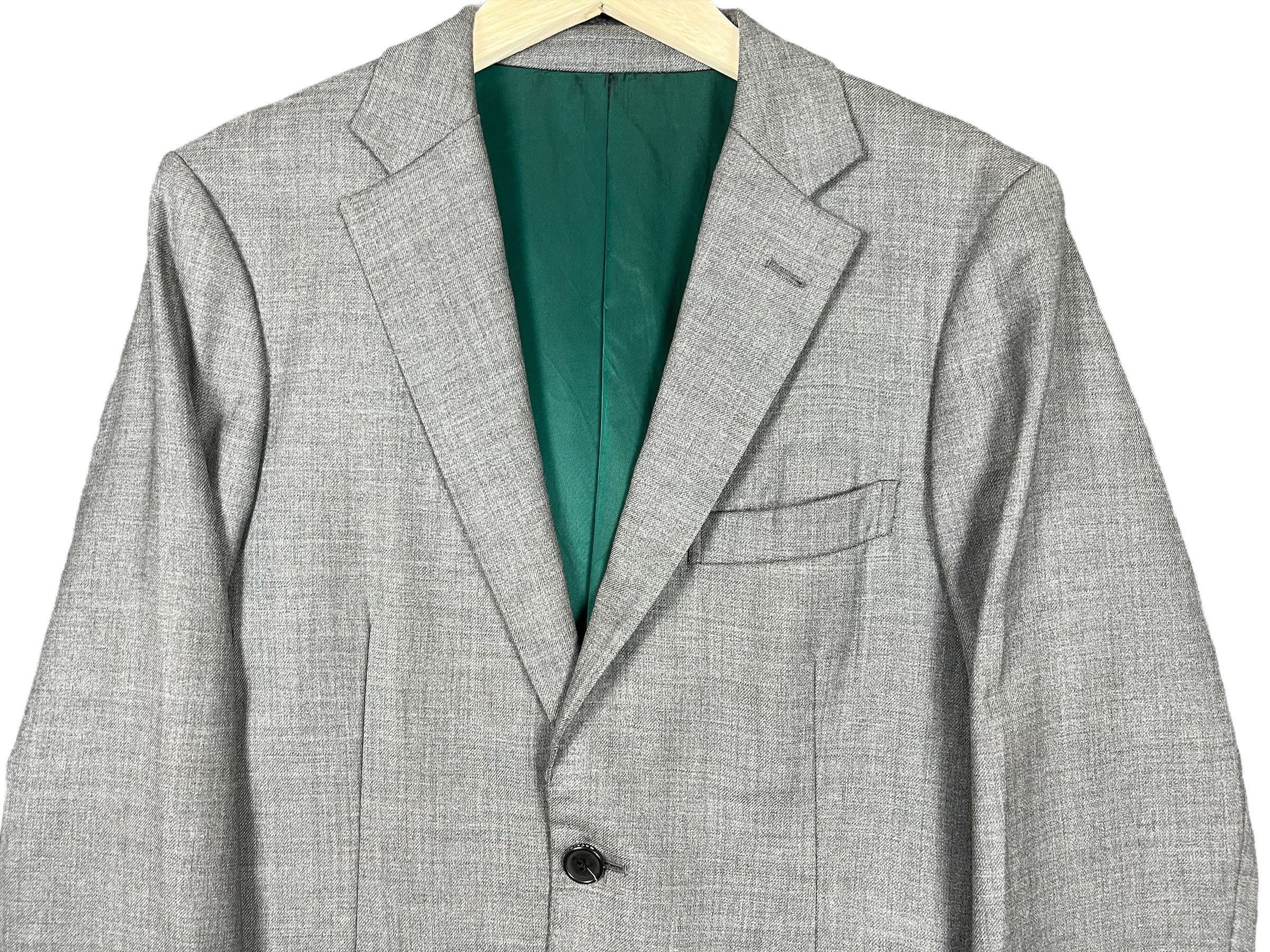 マッキントッシュ フィロソフィー ブレザージャケット グレー サイズ