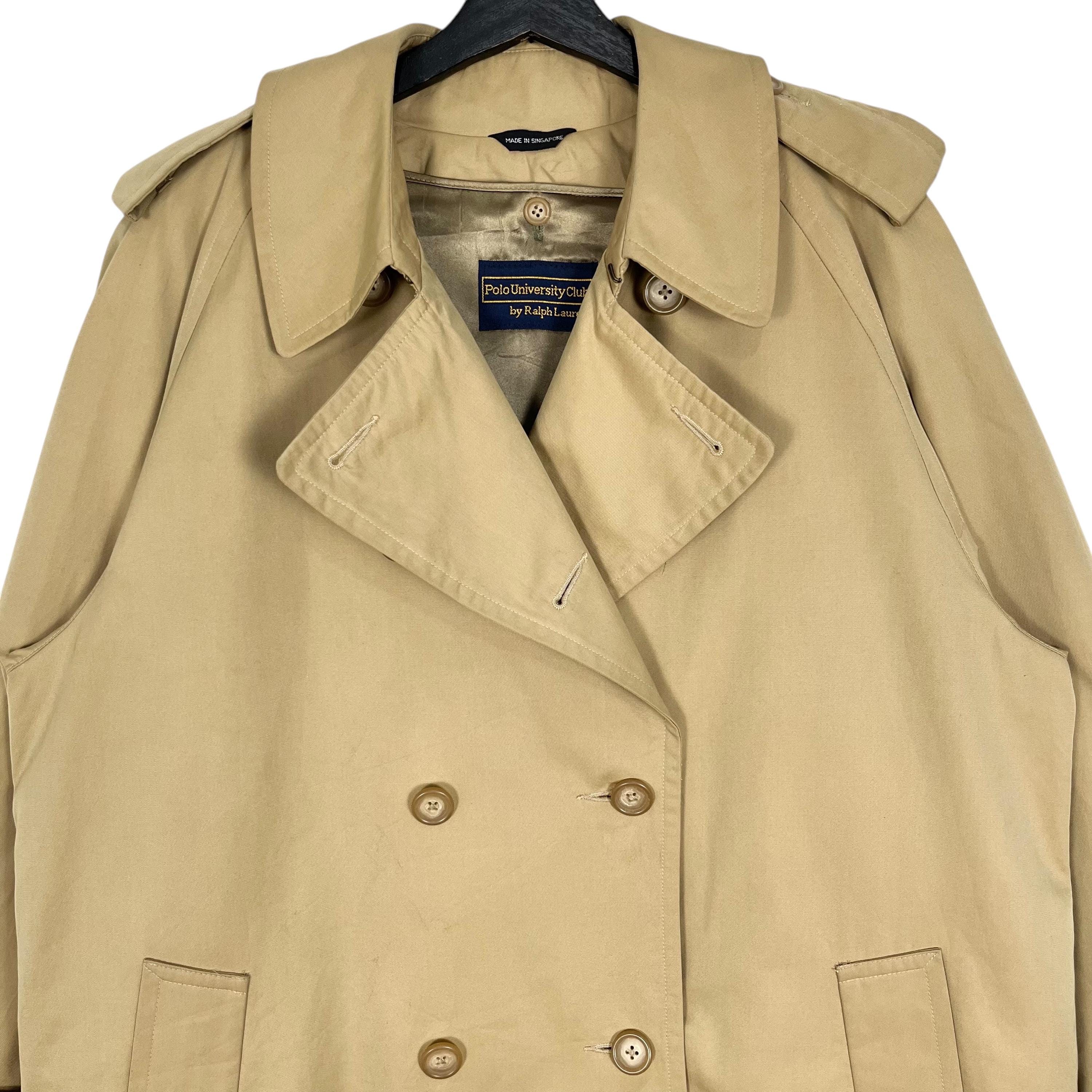 Polo University Club by Ralph Lauren コート Polo University Club by Ralph Lauren Trench Coat Beige Color Size