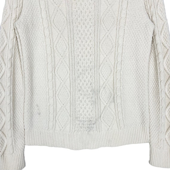 Uniqlo Ines De La Fressange Knit Sweater White Cr… - image 3