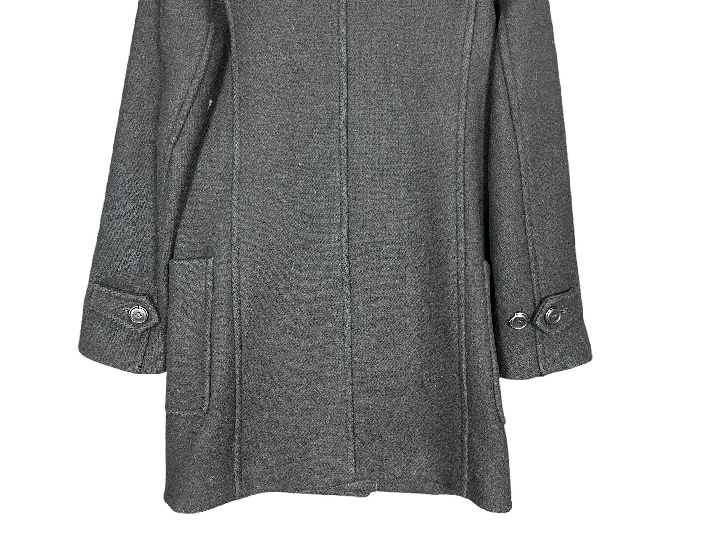 Sunao Kuwahara by Issey Miyake Japanese Designer Wool Duffle