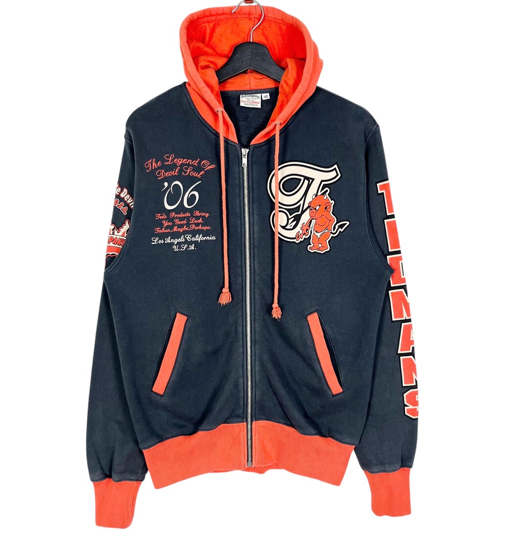 Tedman's Ted Company Zipper Hoodie Lucky Devil Teddy's Division