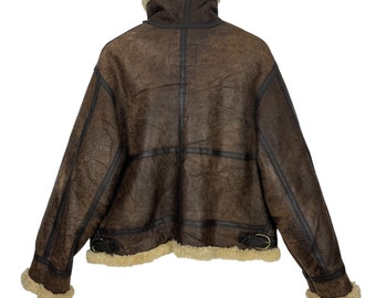 Vintage Military Westop USAAF Type B-3 Lamb Skin Flight Jacket