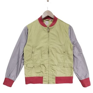 Youth Undercover X Uniqlo Designer Streetwear Zipper Light Jacket Green Grey Color Size Extra Small XS Made in China