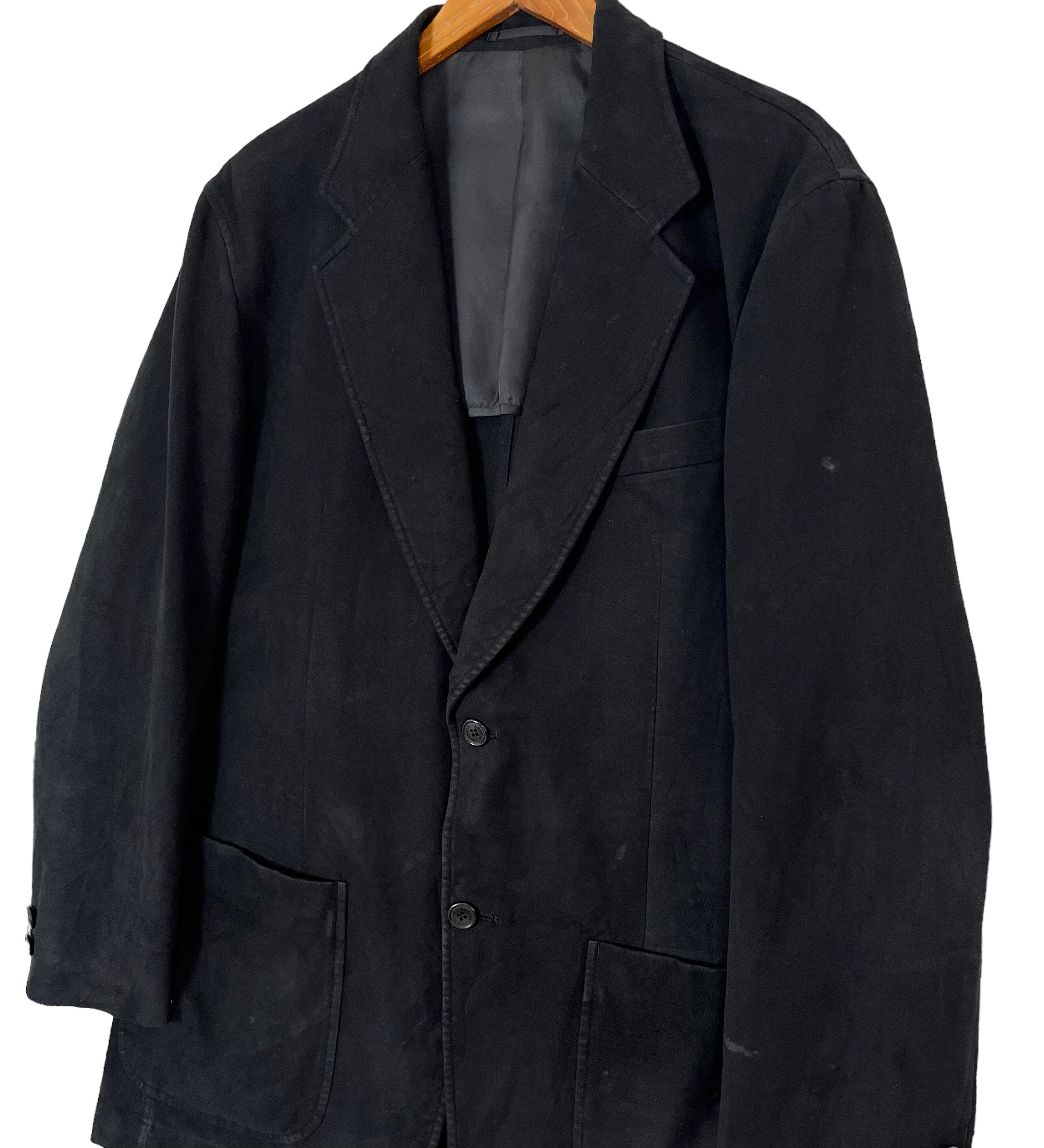 Vintage Lanvin Classique Men’s Blazer Jacket Black Size 50 Medium - Etsy