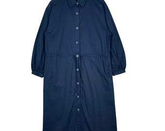 jw anderson uniqlo shirt dress Women's Denim Shirt Dress
