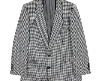 Giacca vintage Christian Dior Monsieur Blazer M, realizzata in Giappone, giacca da uomo di lusso firmata vintage