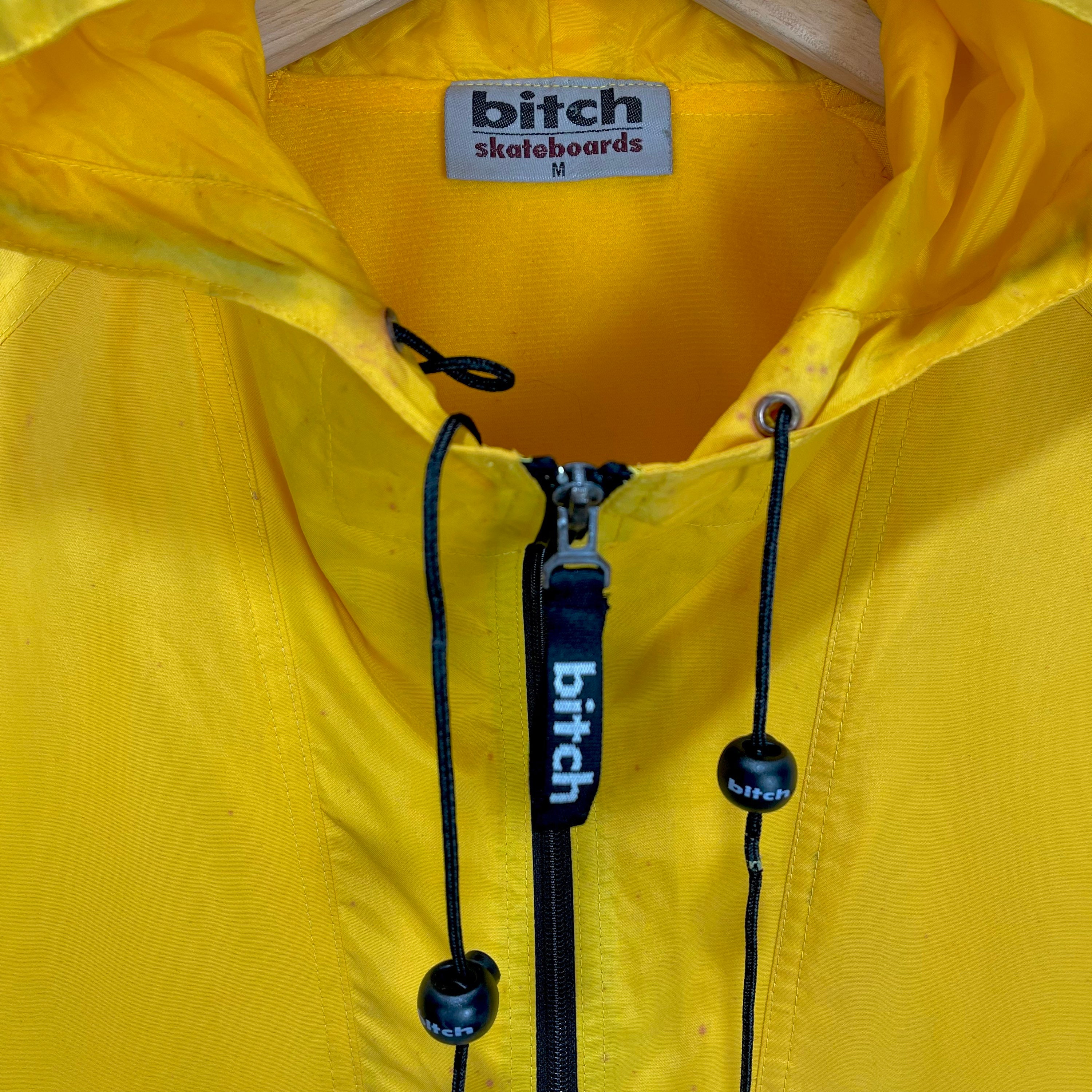 Vintage Bitch Skateboards Anorak Pullover Hoodie Windbreaker