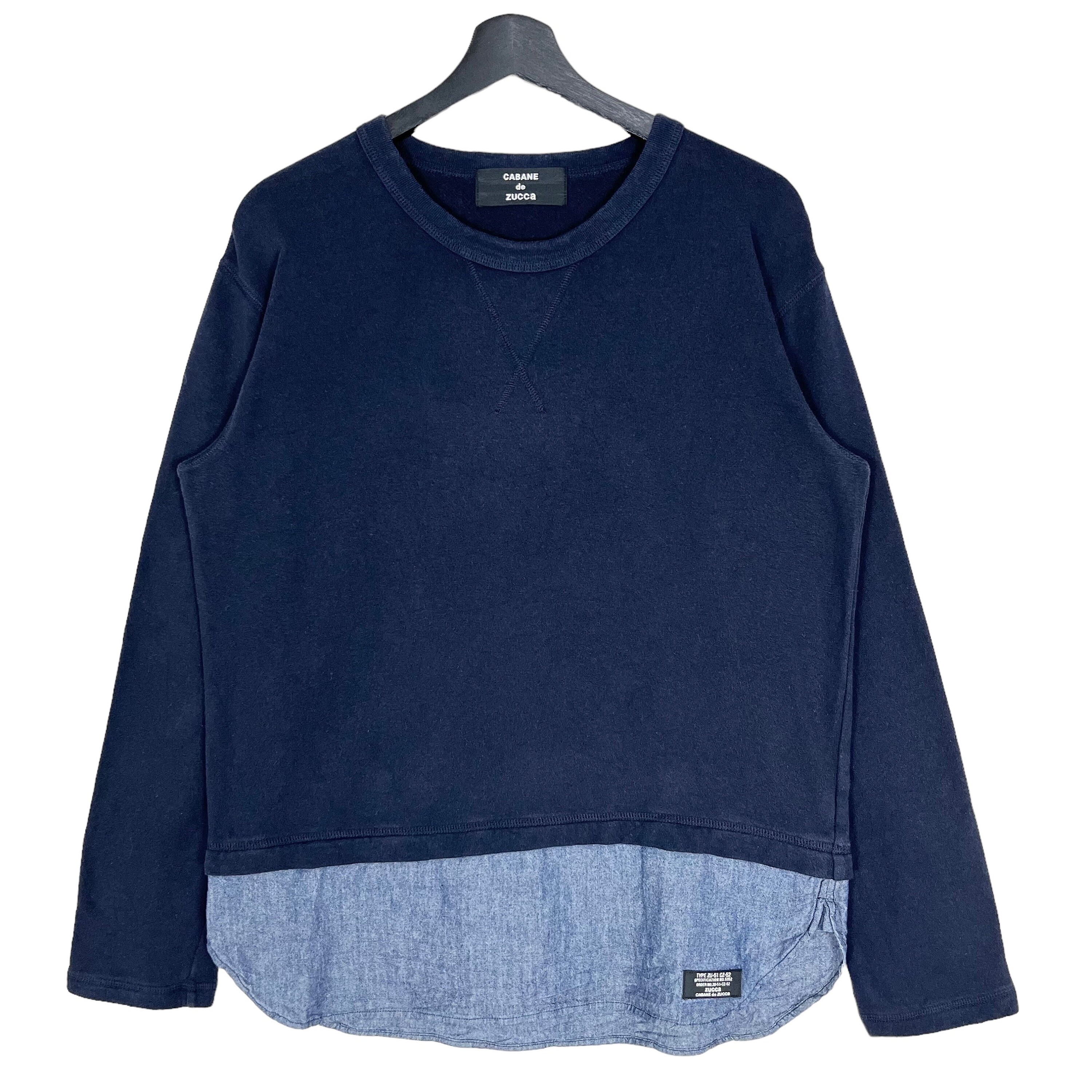 CABANE de ZUCCa - fur custom sweatshirt