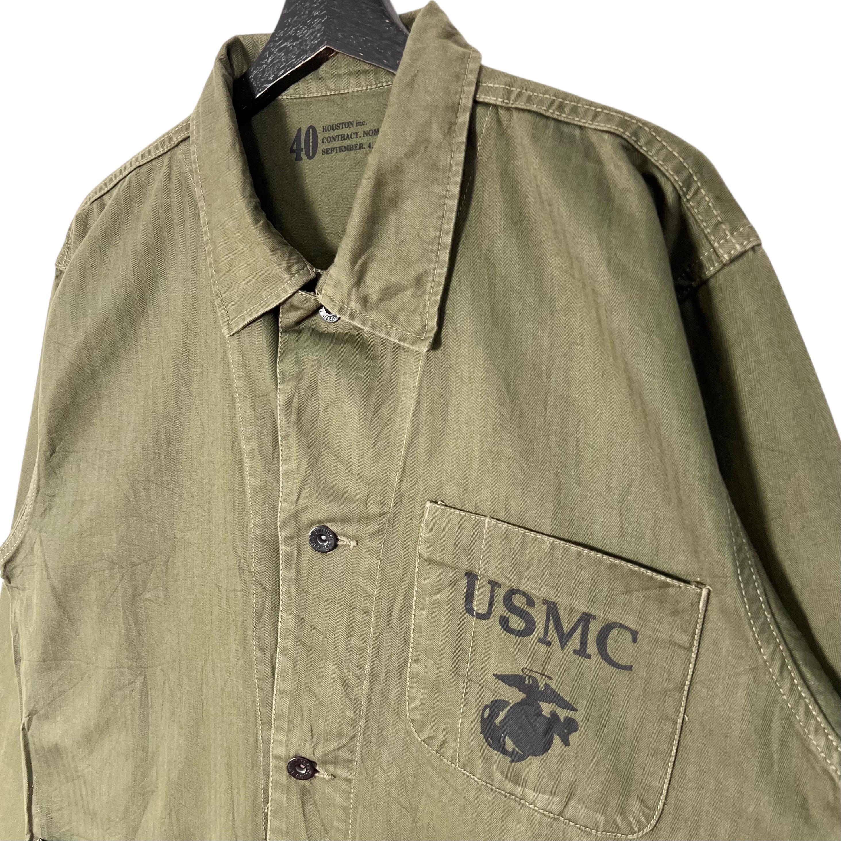 USMC Chore Jacket United State Marine Corps Houston Military