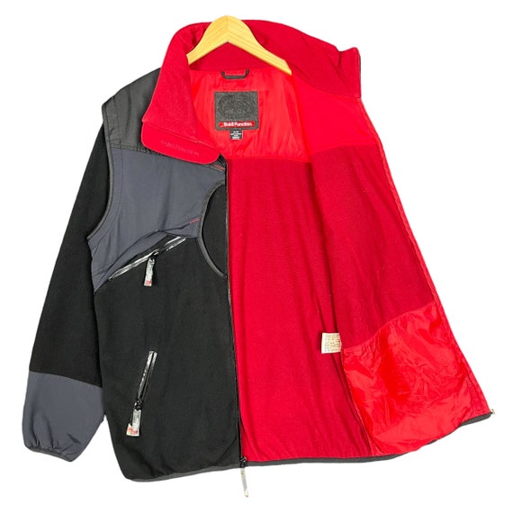 Ecko Function Zip Up Fleece Jacket Black Size Med… - image 5