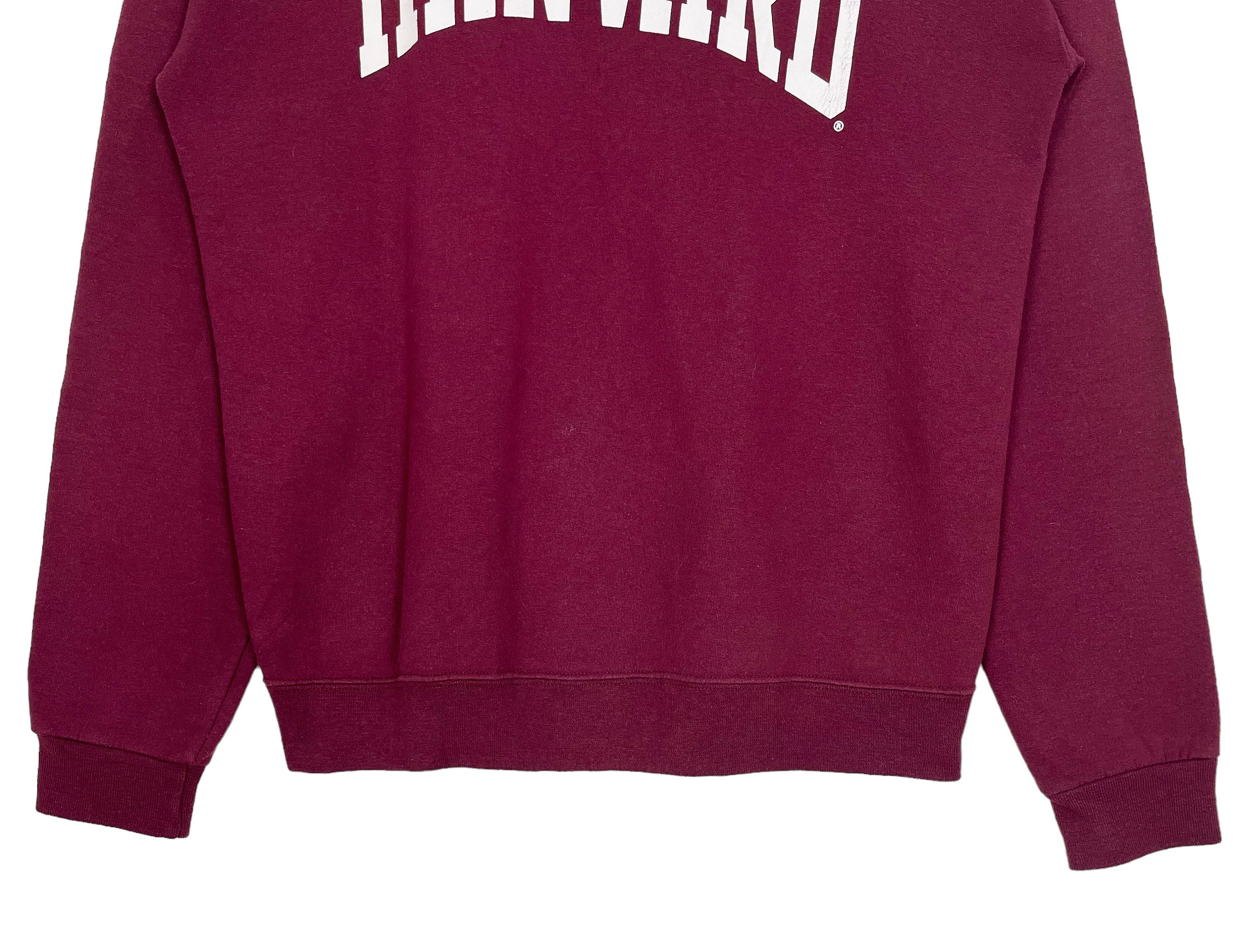 Maroon harvard sweatshirt outlet