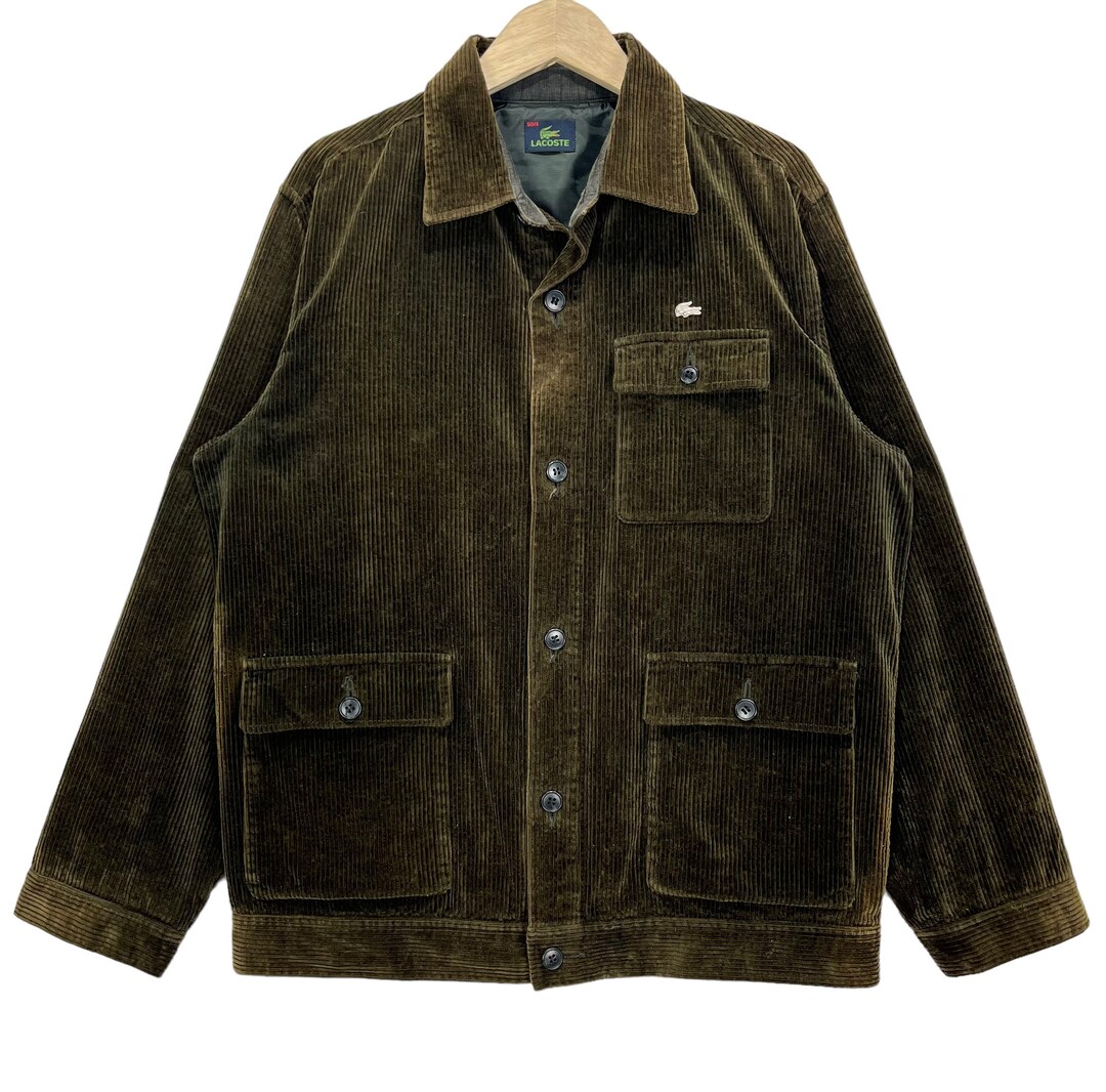 Lacoste corduroy jacket hotsell
