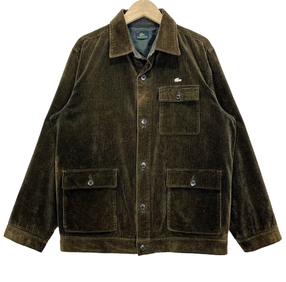 Lacoste cheap corduroy jacket