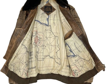 Vintage 30s USmilitary ROTC A-1 Jacket Vintage 90s Military USAF