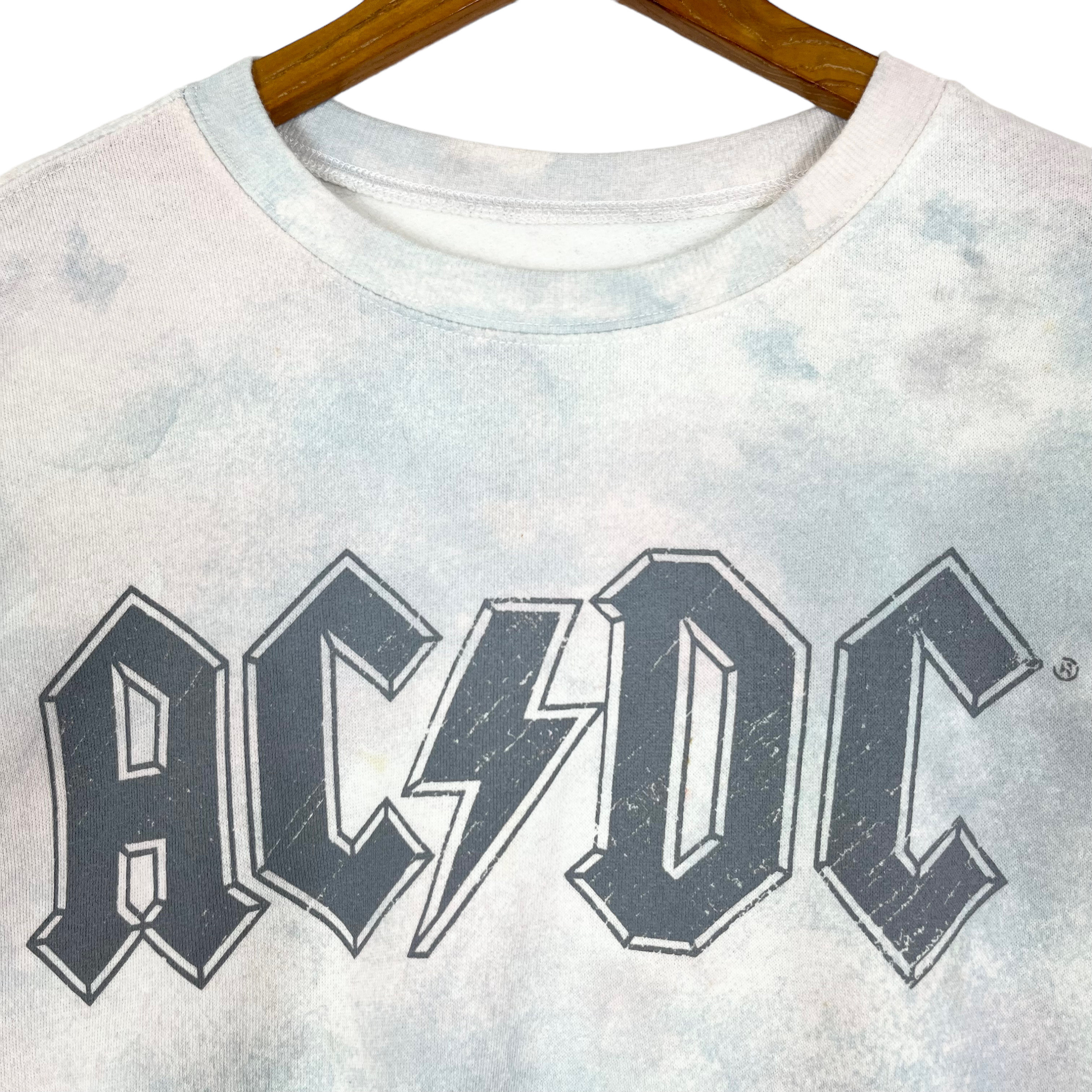 Acid Merch Acid Wash ACDC Australia Rock Band Crewneck Sweatshirt Women Official ...