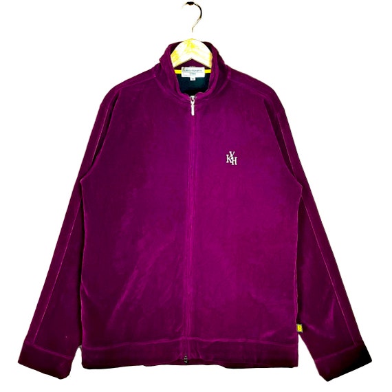 Vintage 90's Kansai Yamamoto Homme Velvet Light Zipper Jacket