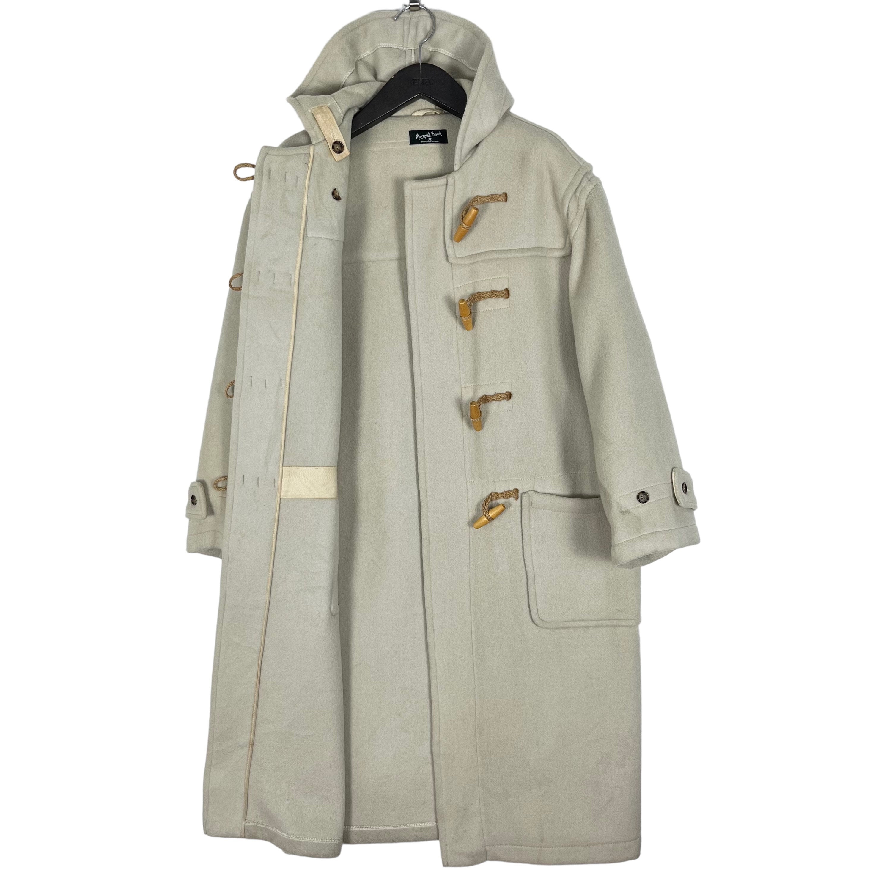 英国製　マーガレットハウエル　ロングダッフルコート　Lサイズ MARGARET HOWELL ダッフルコート ロング 英国製 アングローバル