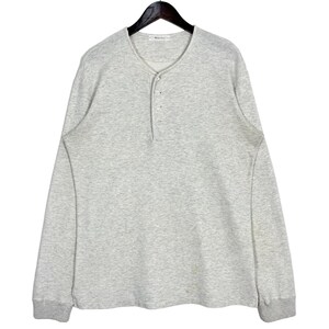 Y’s For Men ヨウジヤマモト 長袖 Tシャツ スウェットシャツ ヘンリーネックカラー サイズ L