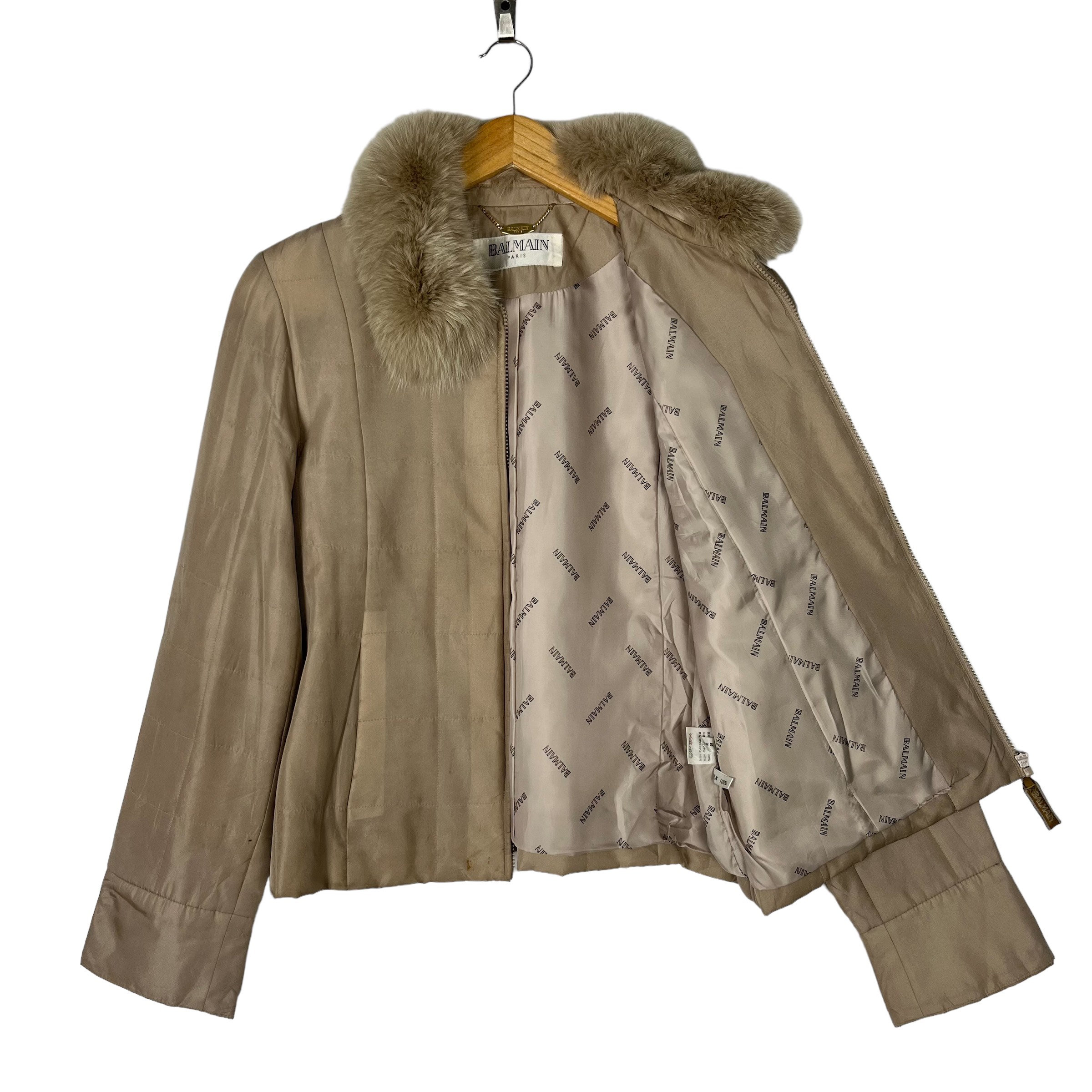 ジャケット・アウター 80s balmain cashmere super long far coat Vintage Fake Fur Balmain Coat - Etsy