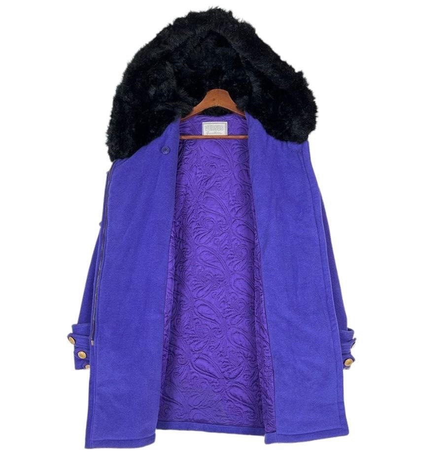 Vintage 90's Versus Gianni Versace Furs Duffel/winter Designer