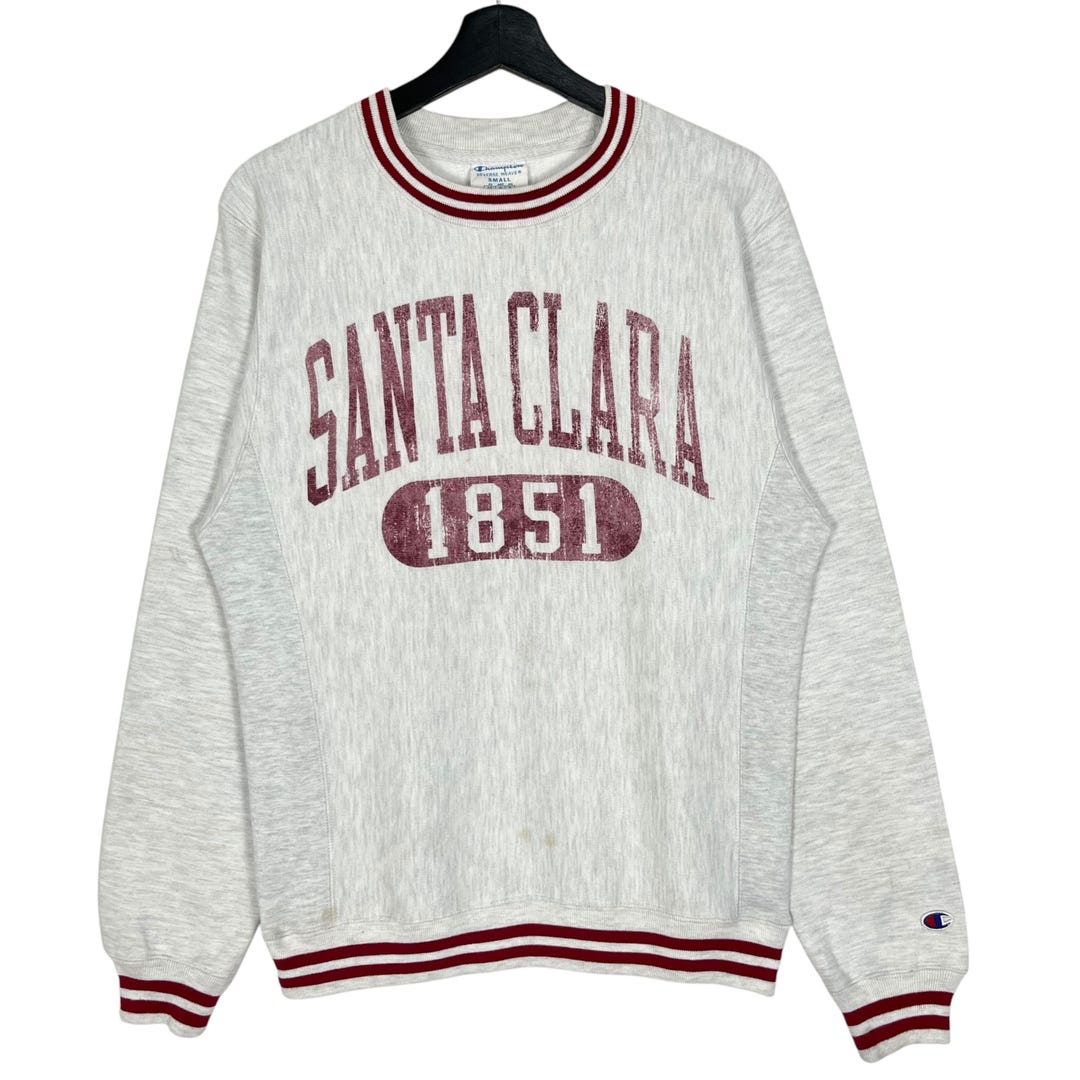 Vintage Champion Reverse Weave Santa Clara University SCU Sweatshirt ...