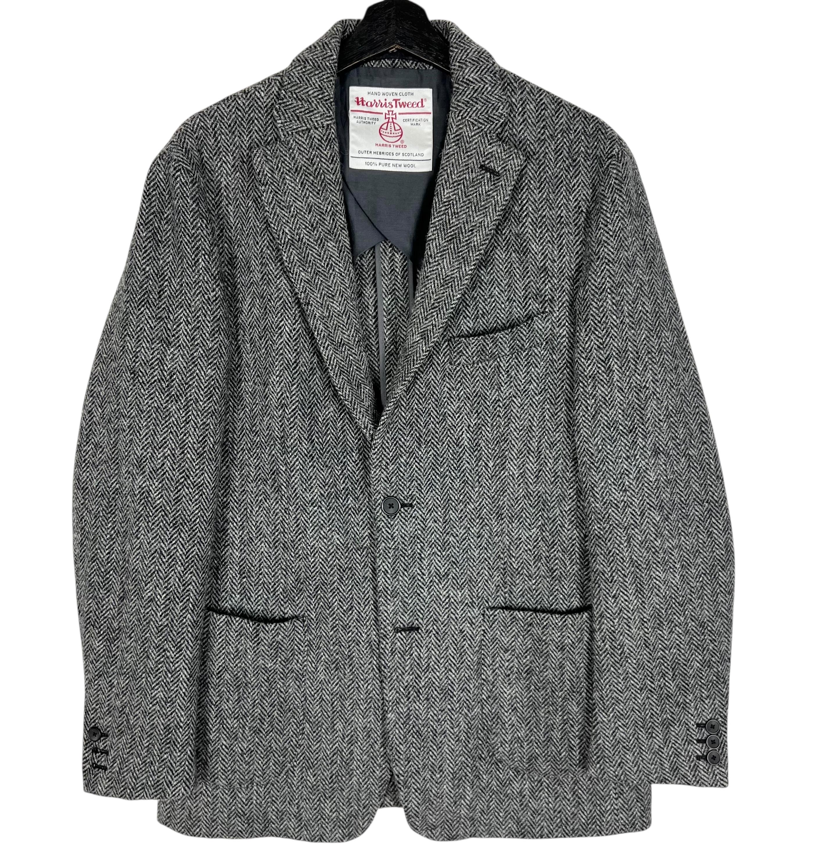 【URBAN RESEARCH ROSSO】 Harris Tweedジャケット Harris Tweed X Rosso Urban Research Herringbone Tweed Women Blazer
