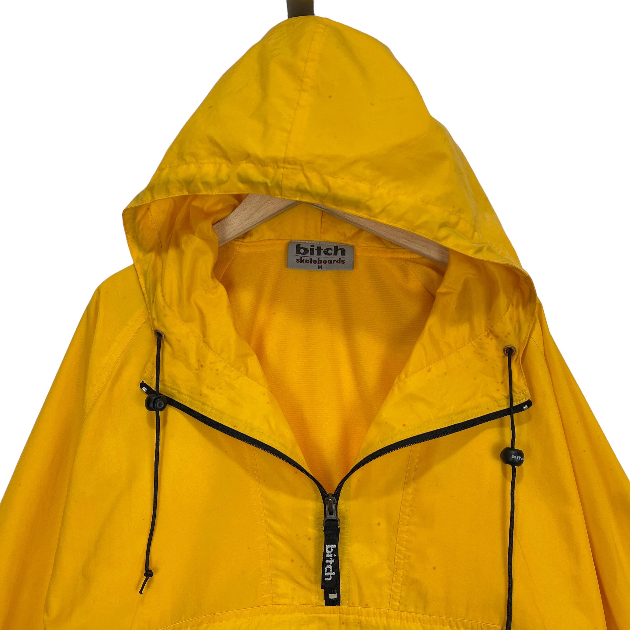 Vintage Bitch Skateboards Anorak Pullover Hoodie Windbreaker