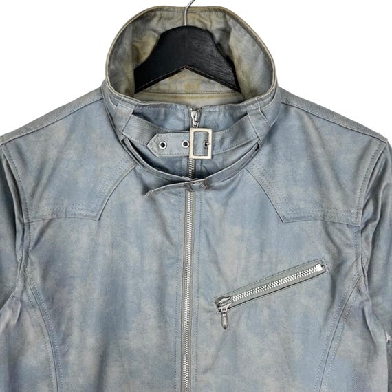 ジャケット・アウター 00s TORNADO MART shirt jacket L size Japanese Brand Tornado Mart Zipper Jacket Blue Color Size L