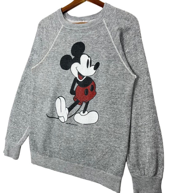 Vintage 80's Disney Character Mickey Mouse Crewneck Sweatshirt