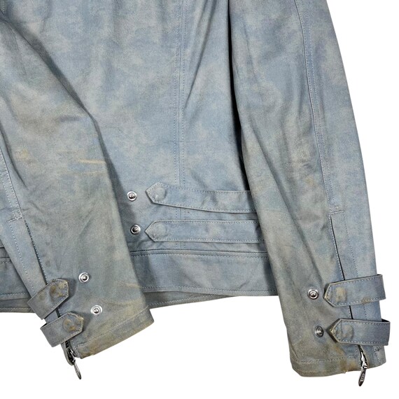Japanese Brand Tornado Mart Zipper Jacket Blue Color Size L