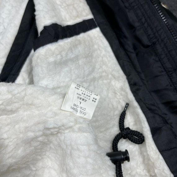 Vintage 90's Dog Town Long Coat Big Cross Design Skatesbrand