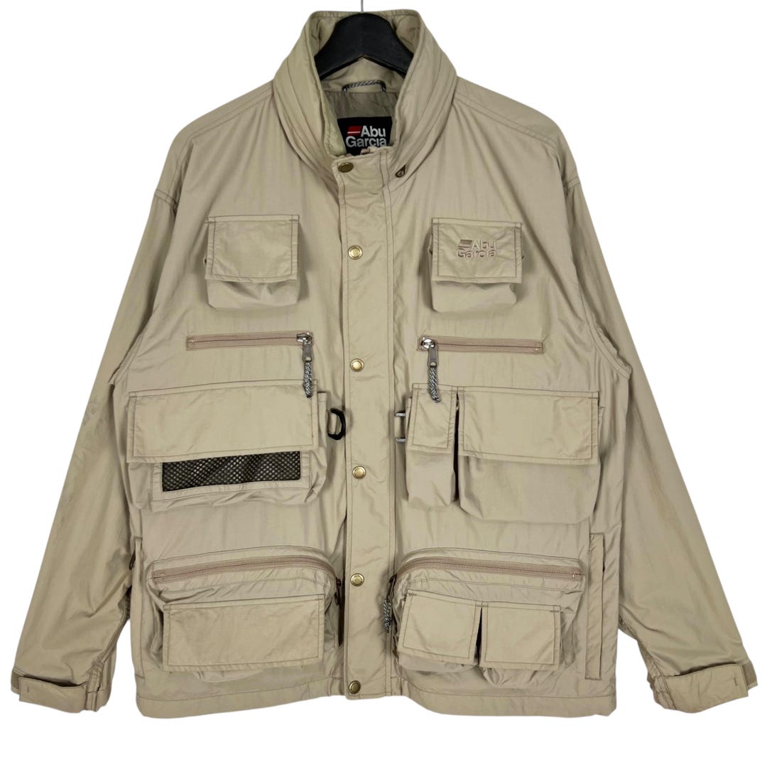 Abu Garcia Fishing Gear Tactical Utility Jacket Multi Pocket