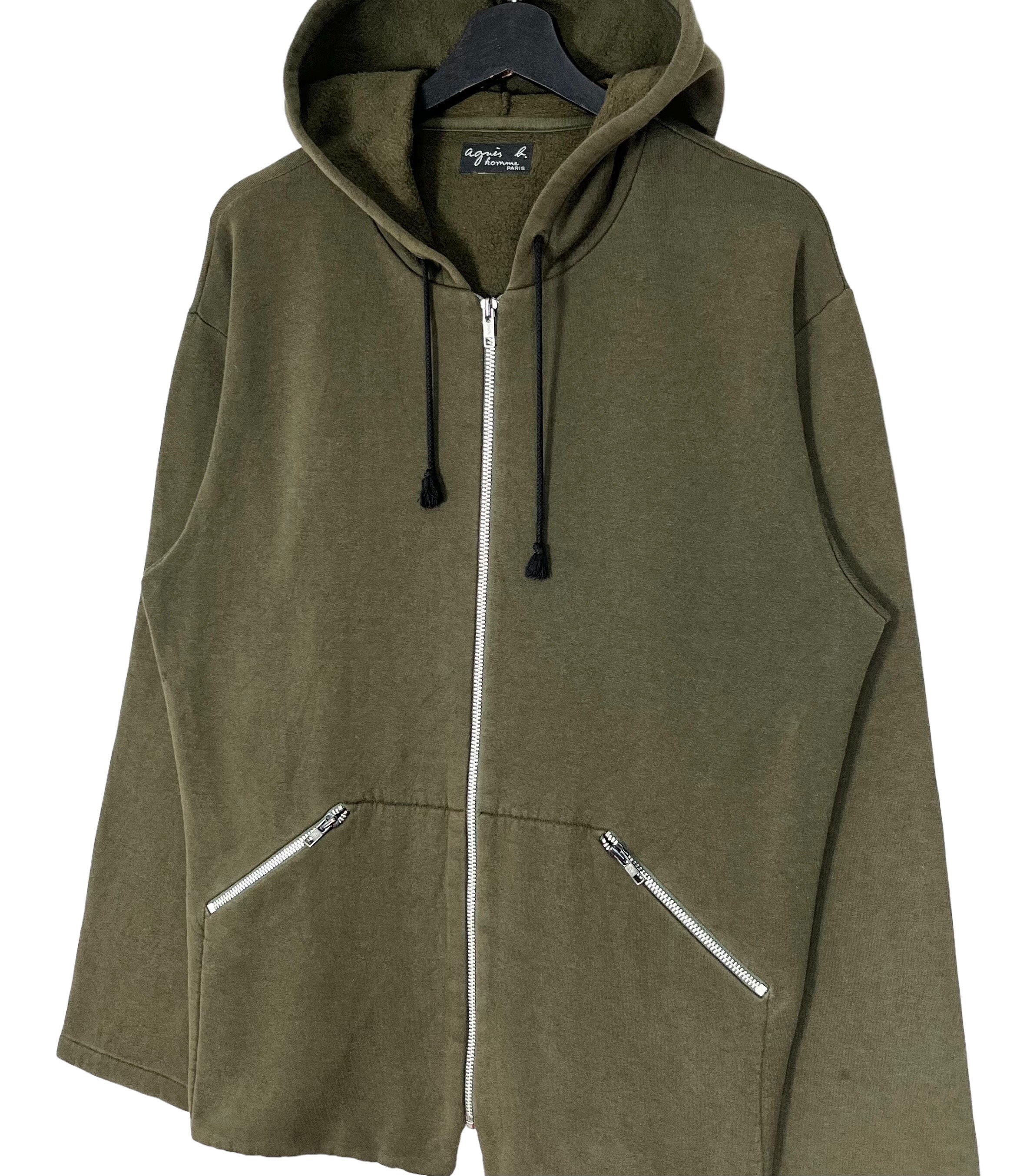 Agnes b Homme 00s Zip up Cotton Jacket