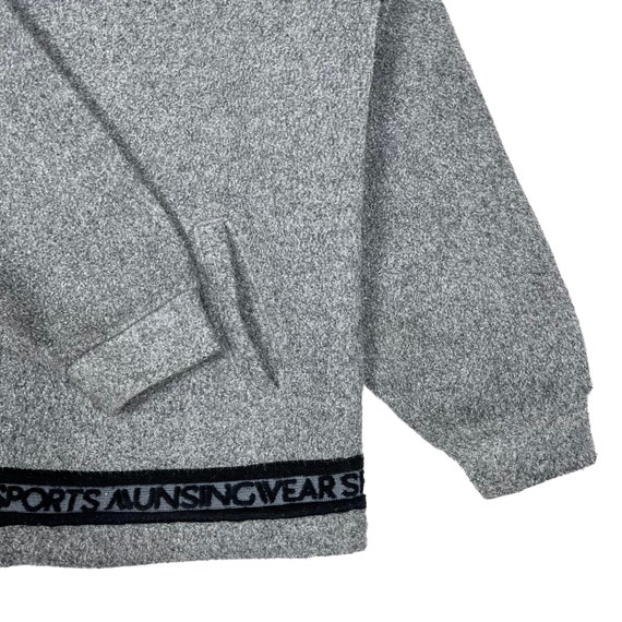 Vintage Munsingwear Grand Slam Fleece Jacket Grey… - image 10