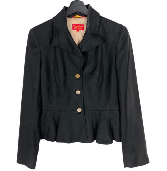 Vivienne Westwood RED LABEL ブラックジャケット 40 Vivienne Westwood Red Label Suit Set Black Jacket 40 Skirt