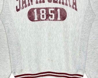Vintage Champion Reverse Weave Santa Clara University SCU