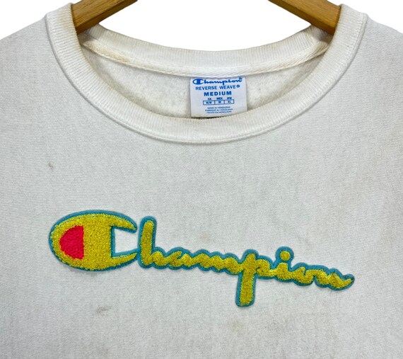 Vintage Champion Reverse Weave Embroidery Logo Jumper
