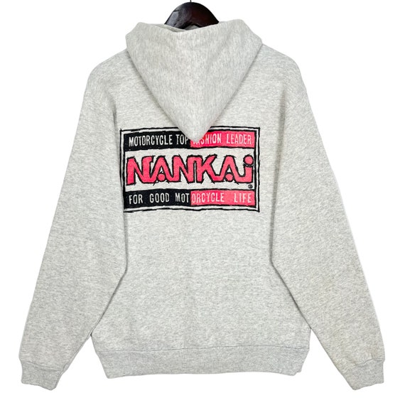 Vintage 90s Nankai Motorcycle Top Fashion Leader Big Logo Printed