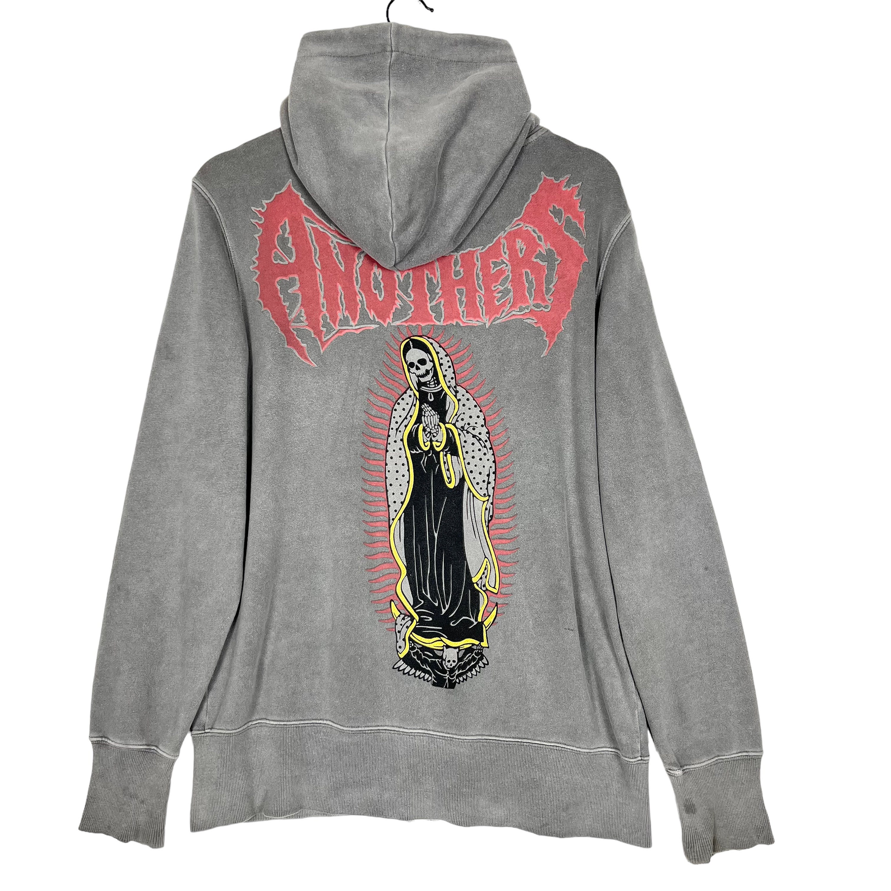 Virgin Mary Zip Hoodie - Etsy