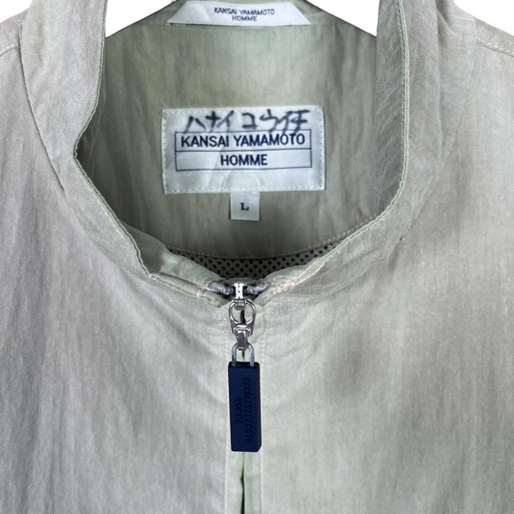 Vintage Kansai Yamamoto Homme Light Zipper Jacket Japanese