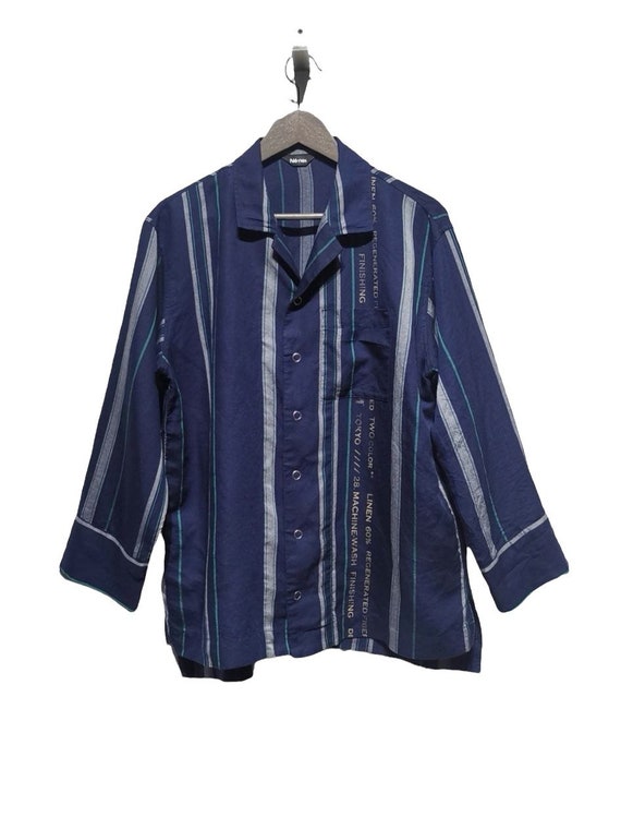 Vintage Ne-net by Issey Miyake Snap Button Down L… - image 1