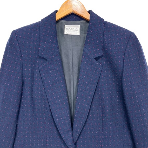 Vintage 90’s Pendleton Polka Dots Single Button T… - image 2