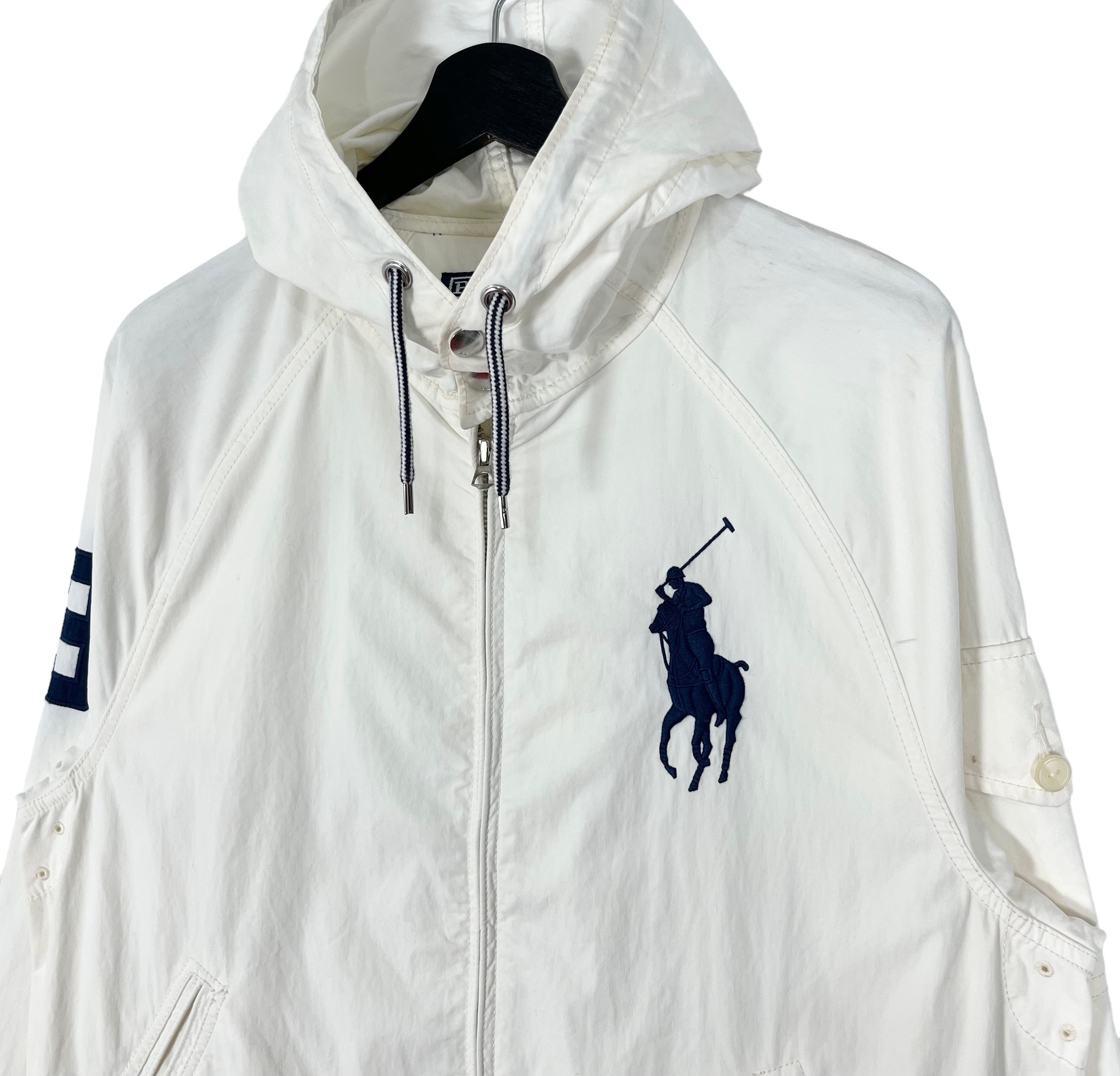 POLOアウタージャケット イギリス国旗3 Polo Ralph Lauren Hackett Big Logo Number 3 Embroidery