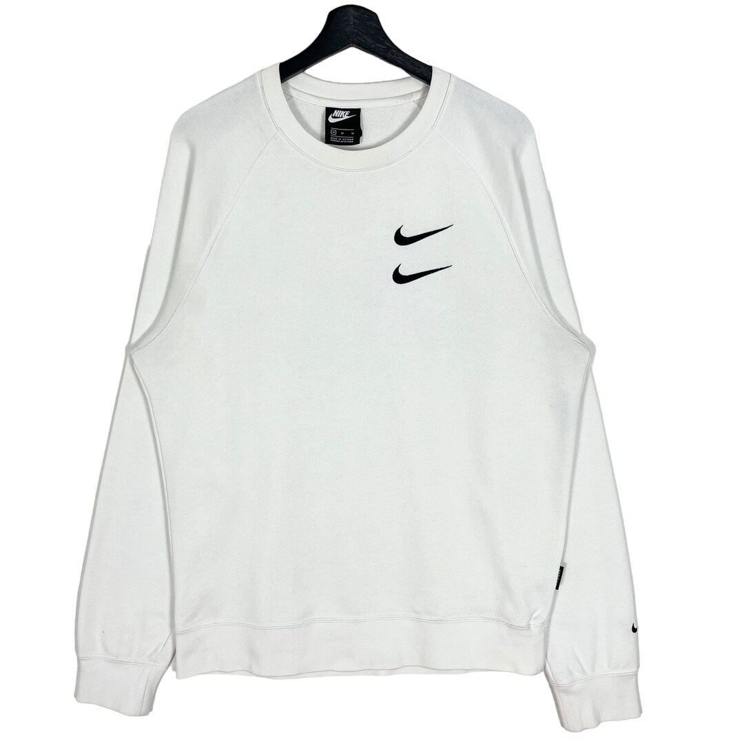 mens nike double swoosh sweatshirt